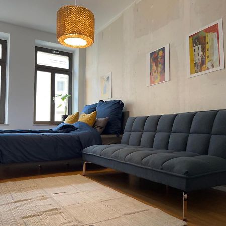 Апартаменты Stilvoller Altbau Mit Balkon - 10 Min To Center Лейпциг Экстерьер фото